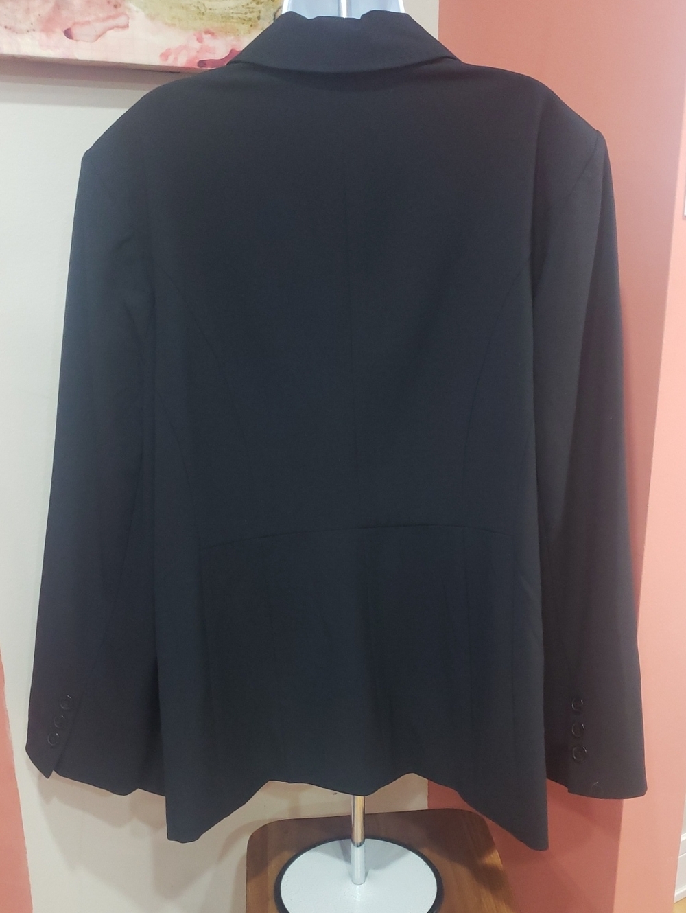 Lane Bryant Black Women's Tailored Blazer,  Size 28 - Picture 7 of 15